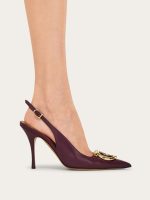 Ferragamo Maxi Gancini slingback pum - Image 5